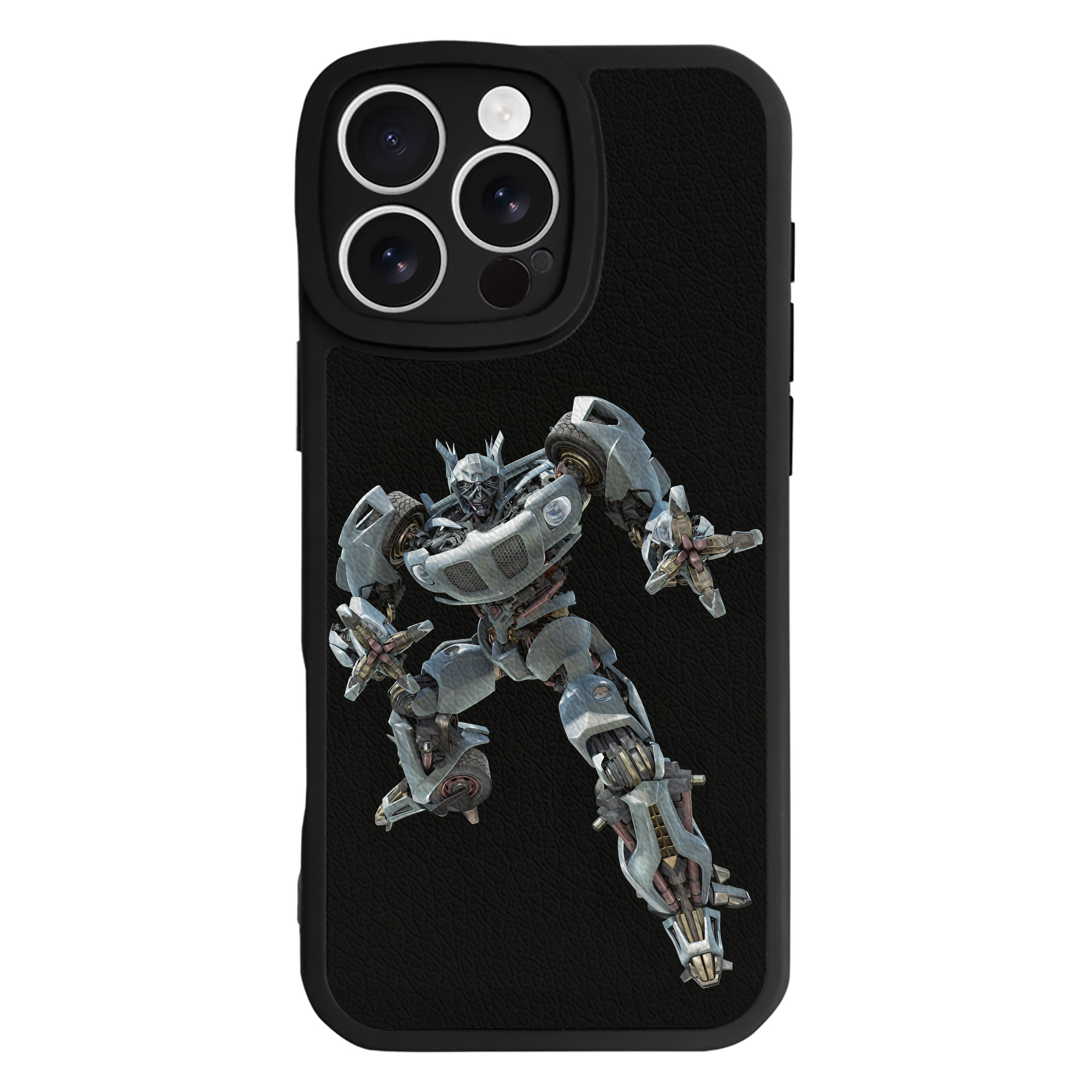 （画像用） Transformers トランスフォーマー 【iPhone 16シリーズ対応】シリコンスマホケース（レザー調） 材質：シリコン